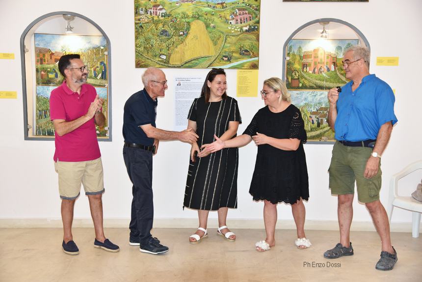 A Casalbordino inaugurata la mostra rievocativa sull'artista Maria Cristina Sallese