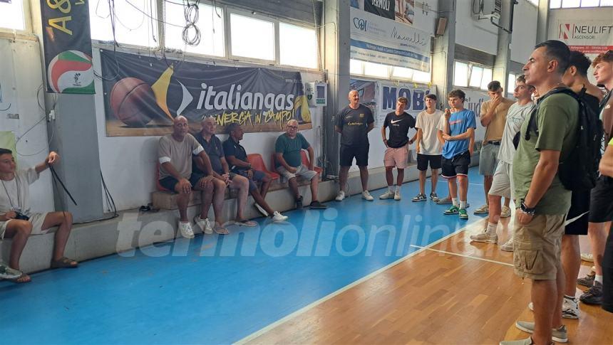 Il raduno dell'Air basket Italiangas Termoli