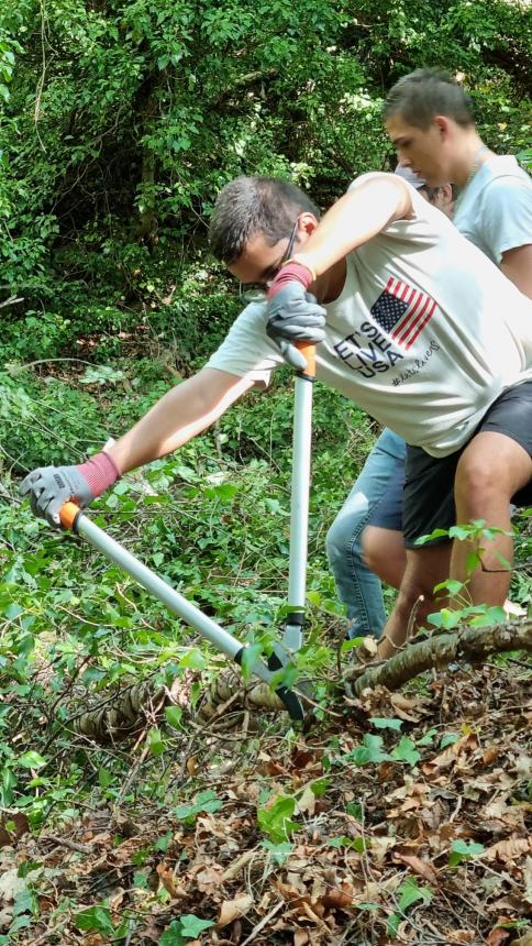 Un successo il campo di volontariato internazionale di Tornareccio