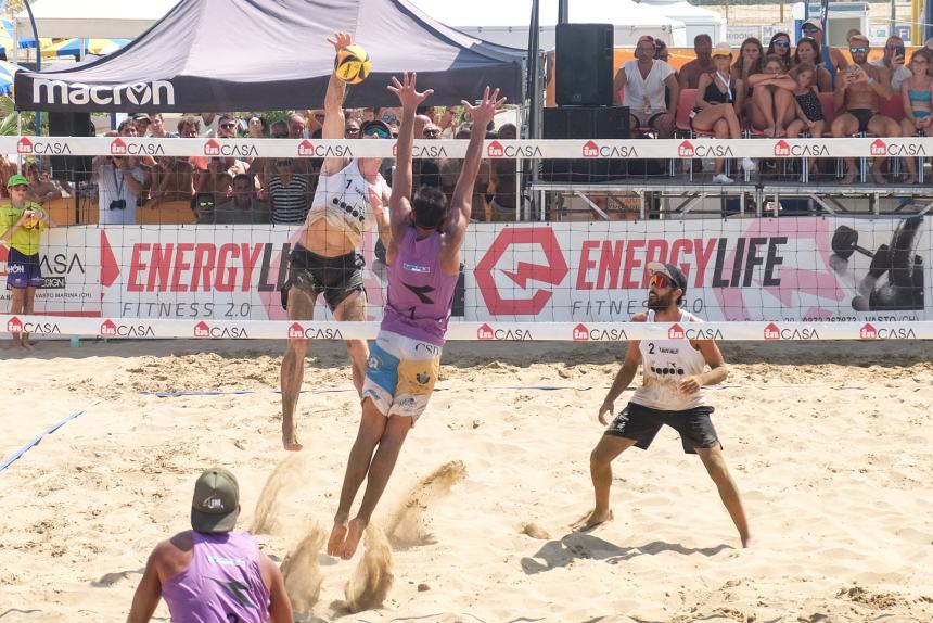 Campionato italiano di beach volley a Vasto, in archivio la 2° giornata