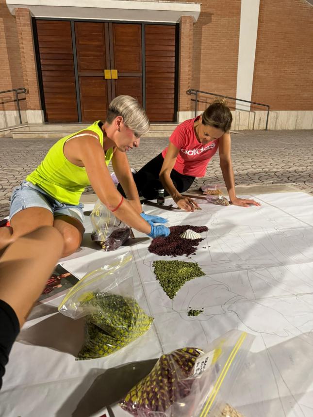 L'infiorata di San Rocco