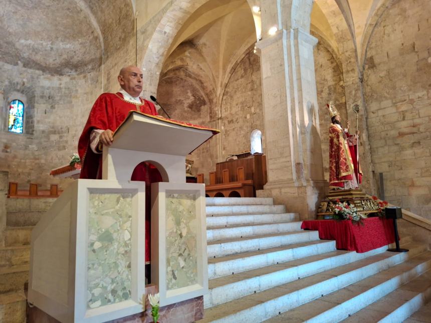 La messa di San Basso delle 8.30 in cattedrale