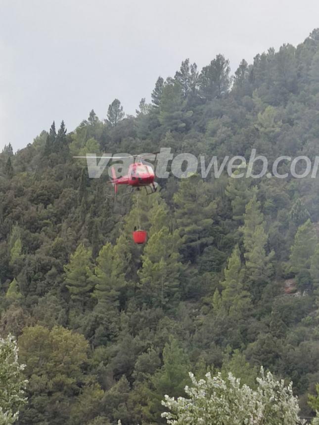 Vasto rogo tra Tufillo e Montemitro, bloccata la Statale 650 Fondo Valle Trigno