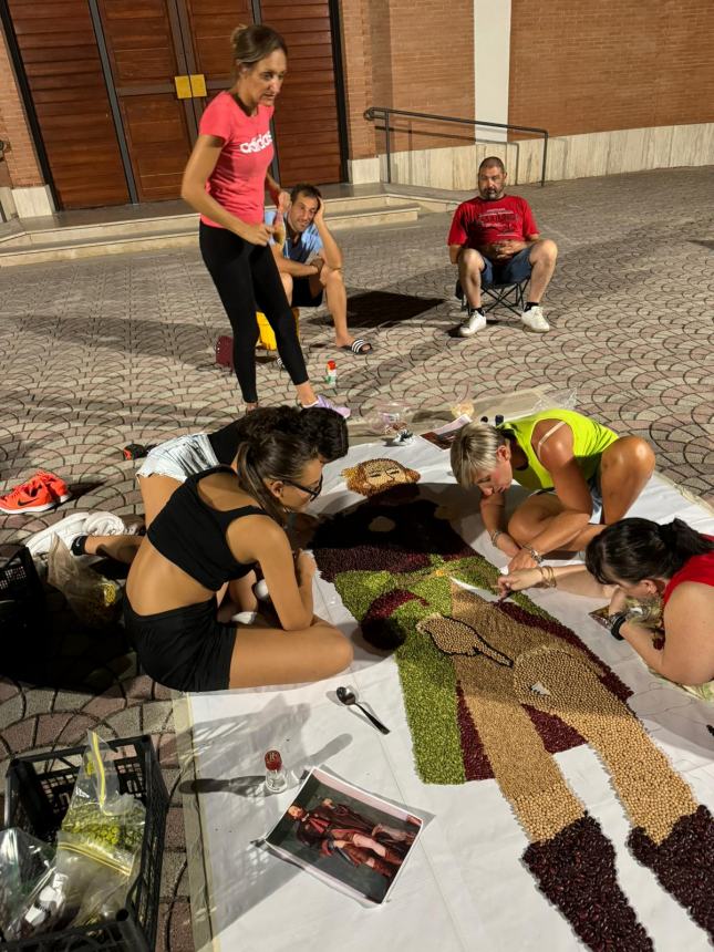 L'infiorata di San Rocco