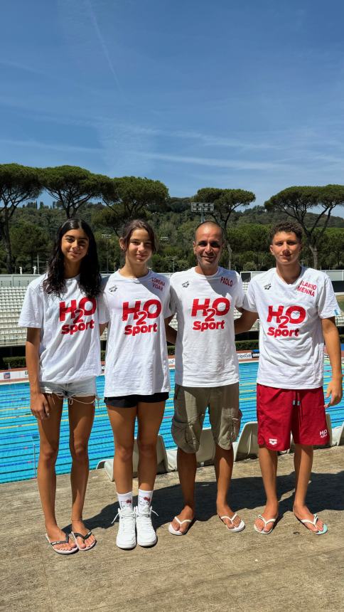 H2O Sport da applausi ai tricolori di Roma