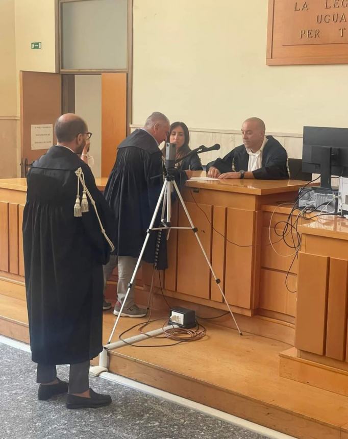 Vasto accoglie il giudice Radoccia tornato in servizio al tribunale cittadino