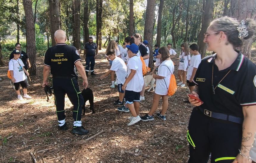 Buon riscontro a San Salvo per il campo scuola “Anche io sono la Protezione civile”