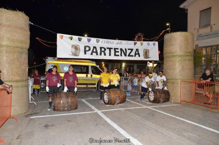 Corsa delle botti, un grande successo a Nuova Cliternia