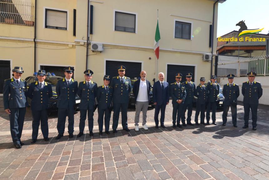 Nuovi otto finanzieri in servizio presso la Guardia di finanza di Pescara