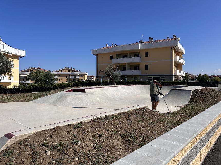 Da sabato fruibile il nuovo skatepark in via Firenze