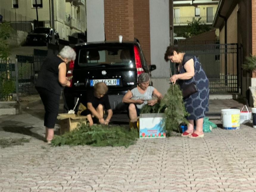 L'infiorata di San Rocco