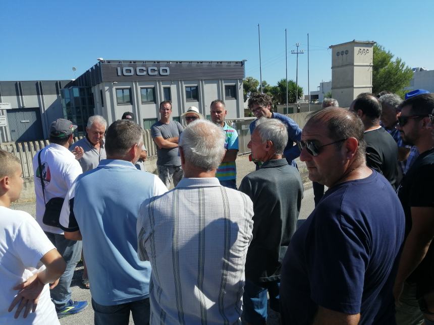 Protesta dei trattori a Vasto: "Un'azienda media ha perso 100 mila euro, oltre a investimenti fatti"