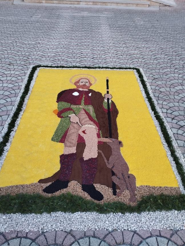 L'infiorata di San Rocco