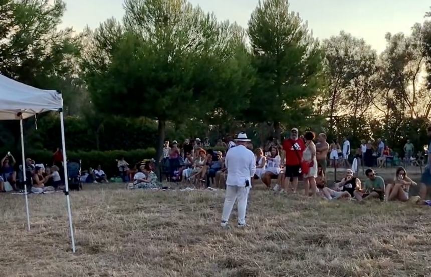 La magia del tramonto e il sax di Elpido Tornese chiudono il  “Road to Punta Aderci”