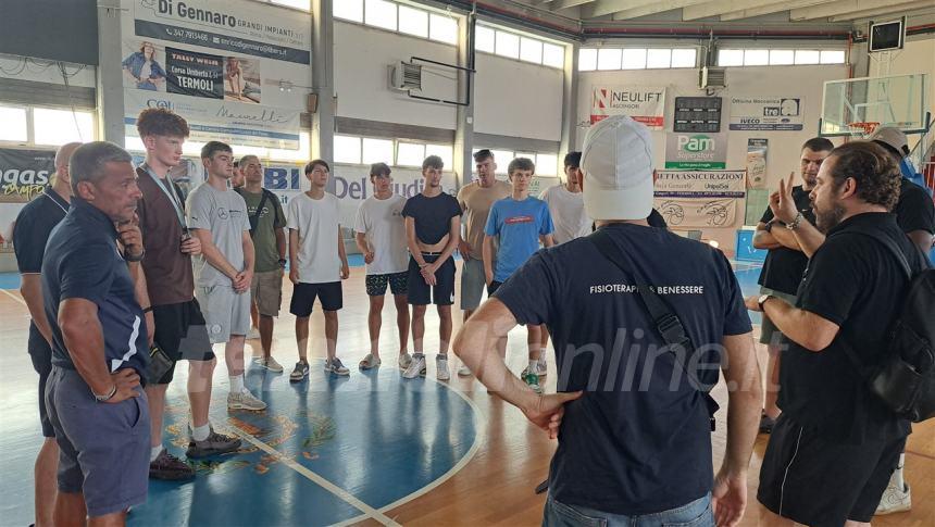 Il raduno dell'Air basket Italiangas Termoli