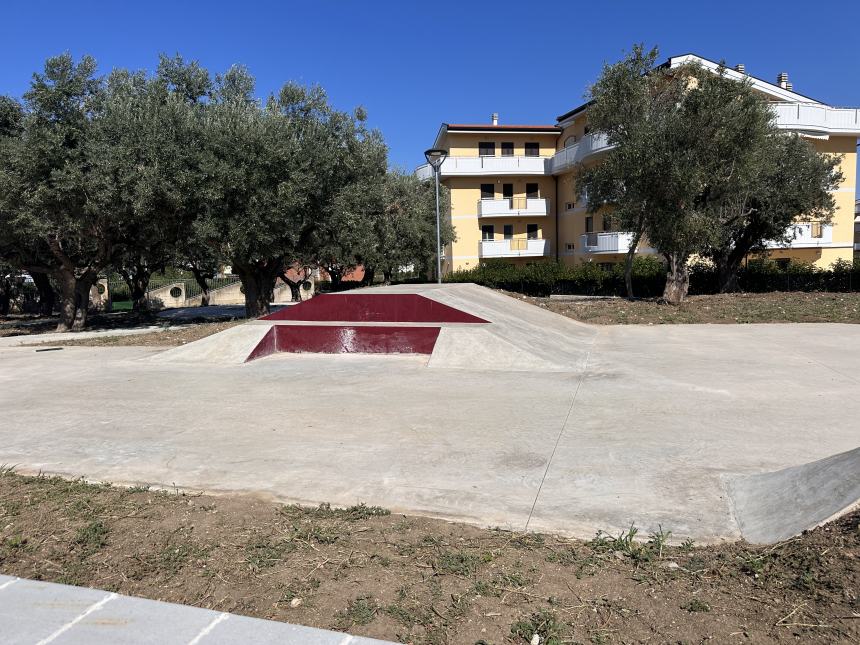 Da sabato fruibile il nuovo skatepark in via Firenze