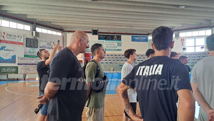 Il raduno dell'Air basket Italiangas Termoli