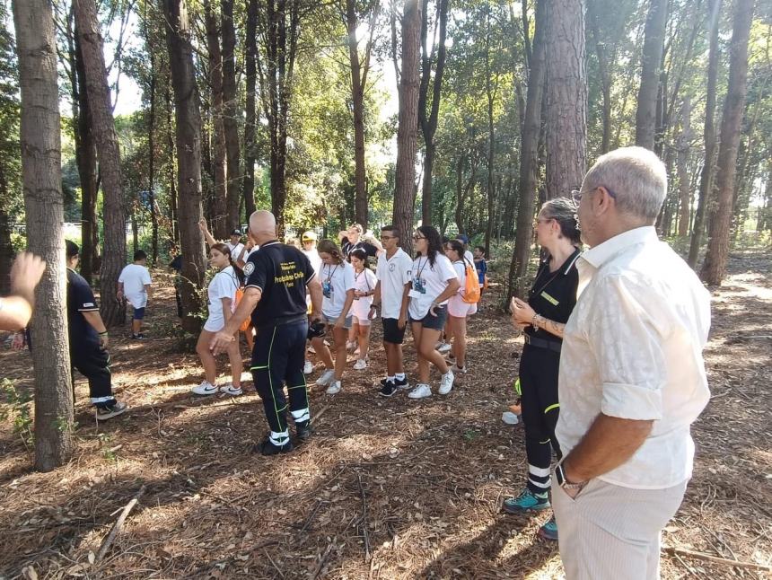 Buon riscontro a San Salvo per il campo scuola “Anche io sono la Protezione civile”