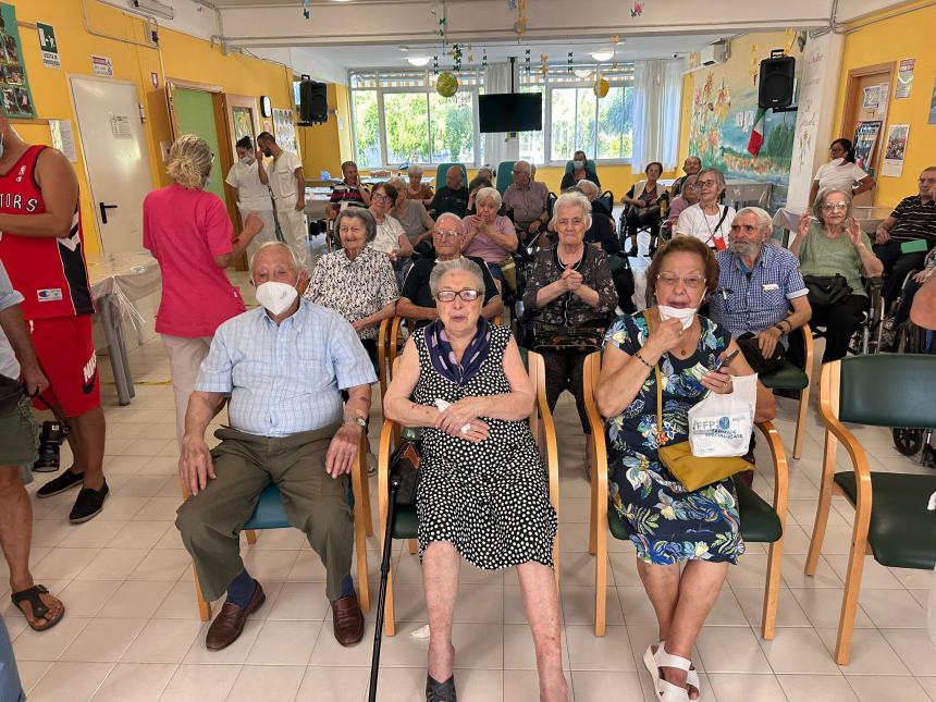 Grande festa all'Opera Serena per i cento anni di Rocco Cannarsa