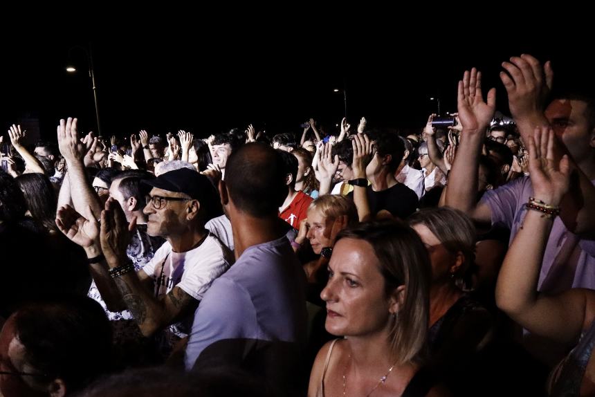 Nina Zilli al porto di Termoli 