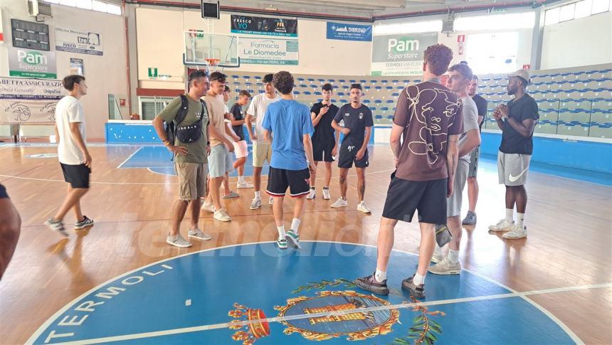 Il raduno dell'Air basket Italiangas Termoli