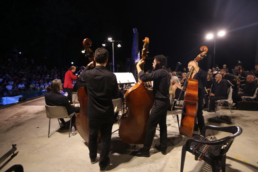 Il concerto dell'Avis al Teatro Verde 