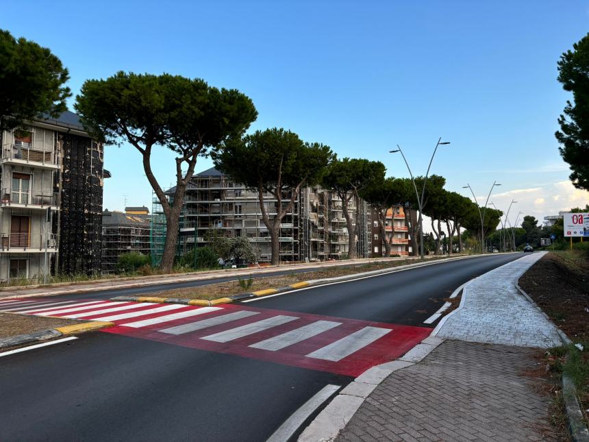 Lavori in via Martiri della Resistenza