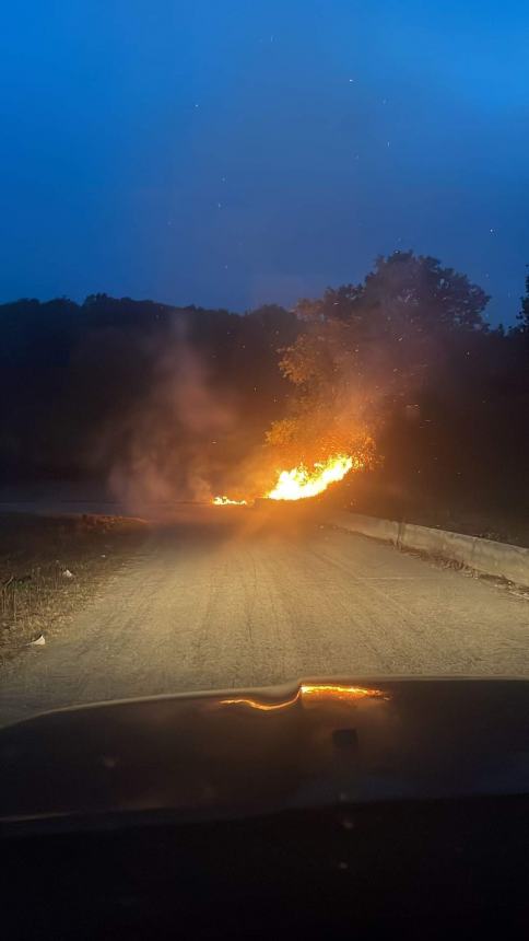 Roghi a Casalbordino e sulla Fondovalle Treste, domati