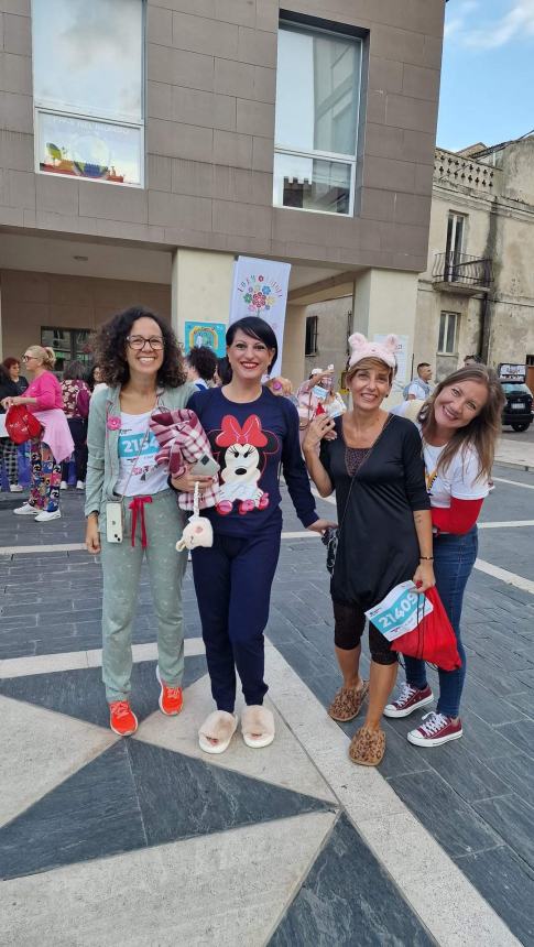 Un successo la 2° edizione della "Pigiama run" a San Salvo