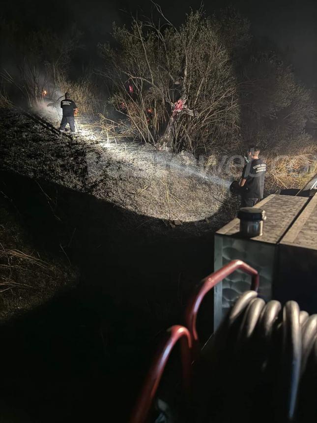 Fiamme in contrada Fontanelle a Casalbordino, intervento dei Vigili del fuoco 