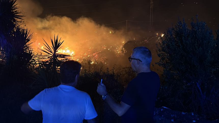 L'emergenza a Colle Macchiuzzo 