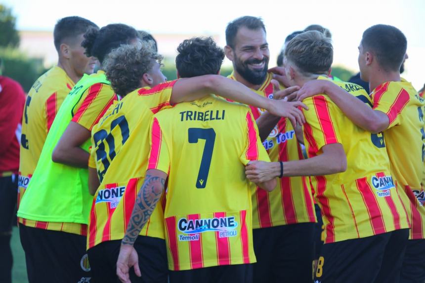 Il Termoli calcio nelle "zone alte" in serie D, un avvio promettente