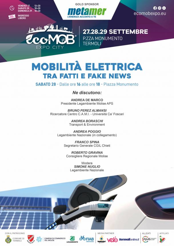 Mobilità elettrica: tra fatti e fake news, il dibattito a Ecomob Expo City