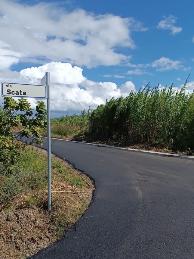 A Fossacesia proseguono i lavori di sistemazione e messa in sicurezza della viabilità rurale