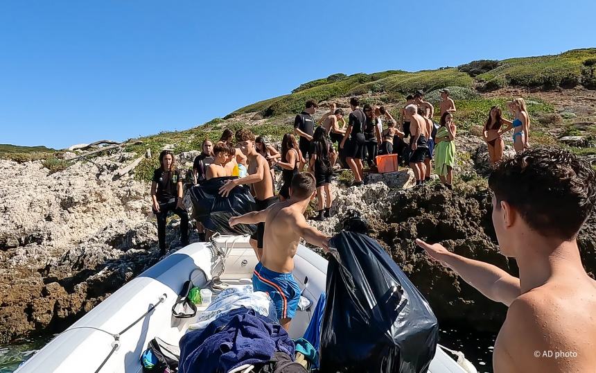 Mare Tremiti Lab3, studenti marchigiani alla scoperta delle Diomedee