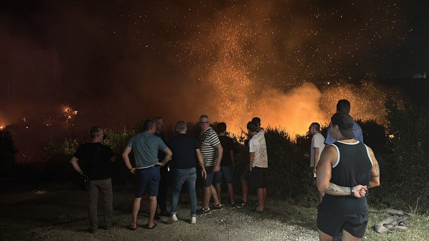 L'emergenza a Colle Macchiuzzo 