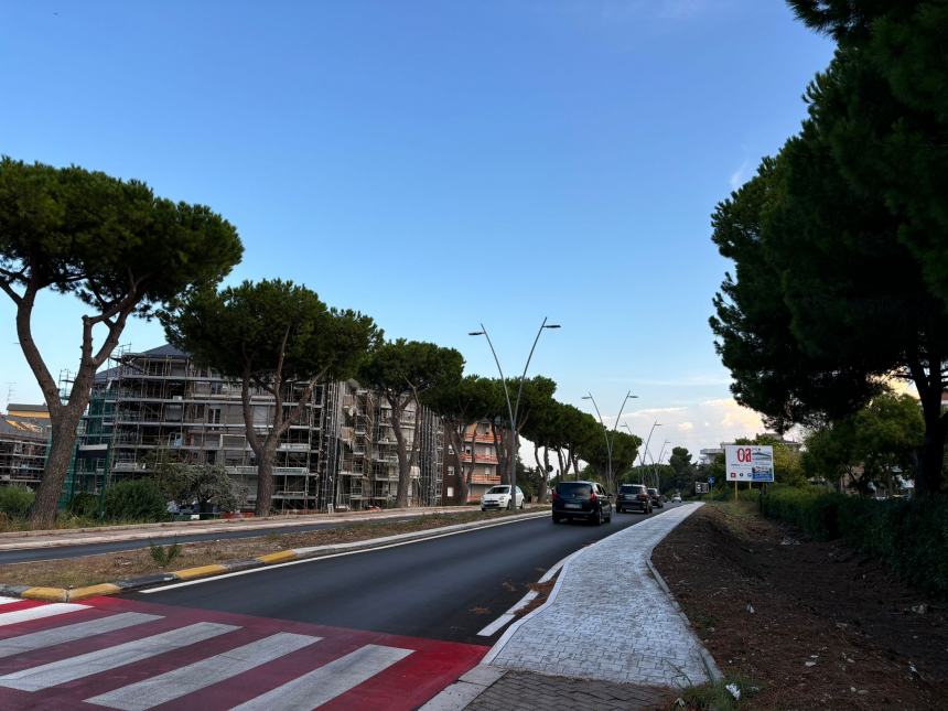 Lavori in via Martiri della Resistenza