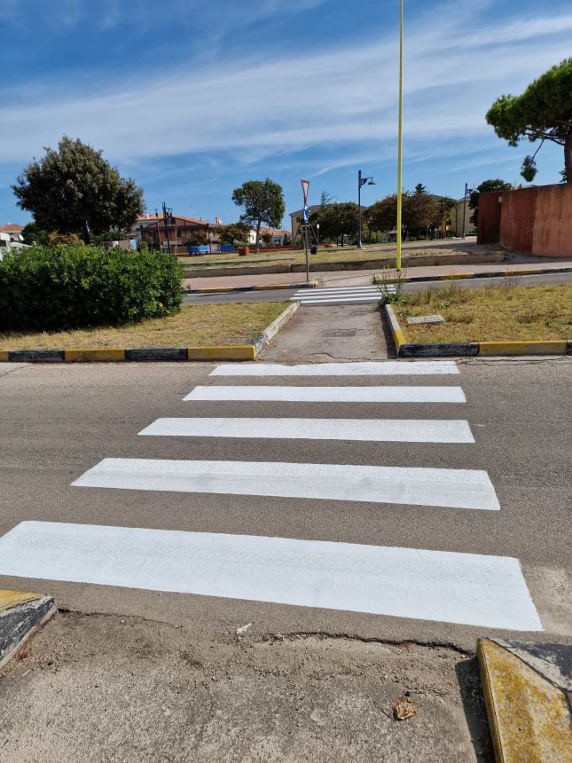 Lavori in corso nei pressi delle scuole