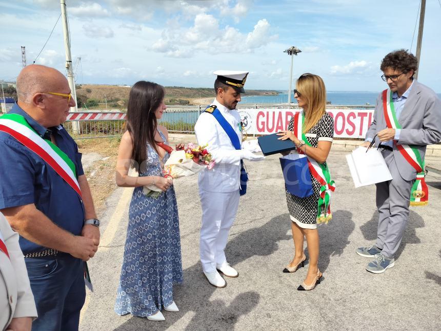 Rossella D'Ettorre neo comandante Guardia Costiera di Vasto, Varone: "Fatto tanto per la comunità"