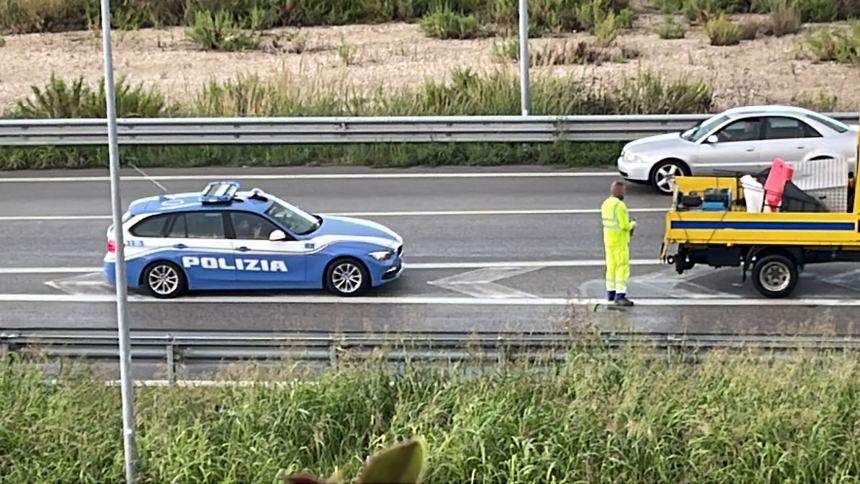 Disagi alla viabilità all'uscita Sud di Termoli: intervento di Anas e Polstrada