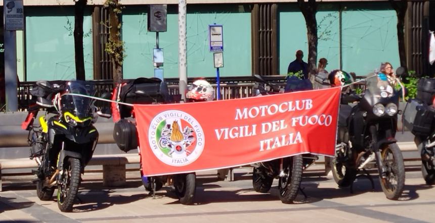 Delegazioni dal Molise al raduno dell'Associazione nazionale Vigili del fuoco 