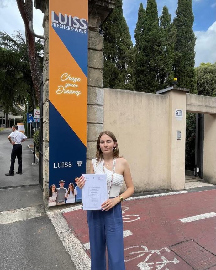 Ilaria Codastefano dal Palizzi a Roma per la Summer school della Luiss