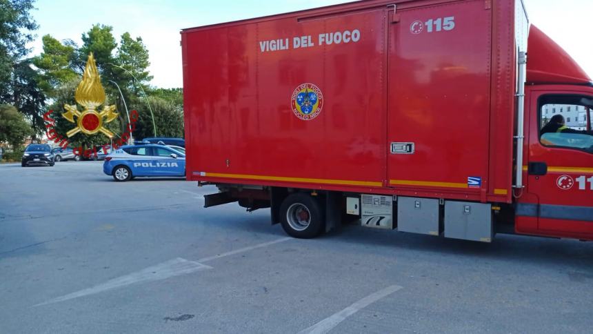 Vigili del fuoco al discount MD del capoluogo