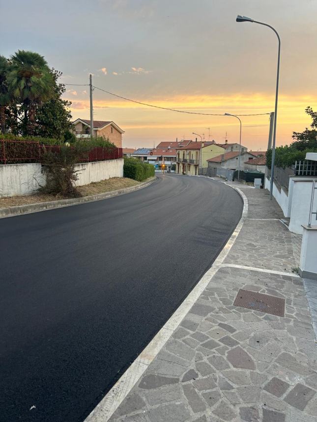 Un nuovo manto stradale a Sant'Antono Abate, in via Cardone e via San Michele