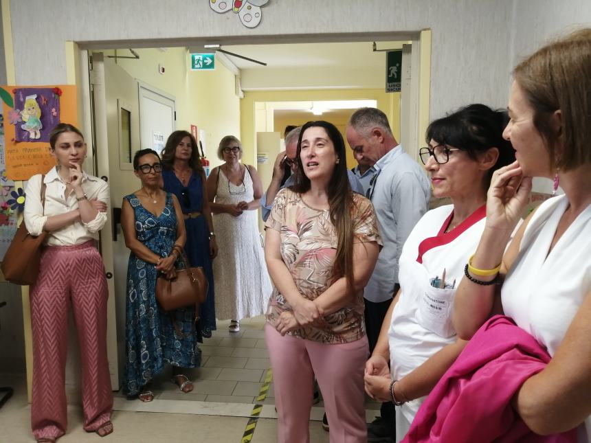 Ludoteca di Pediatria, nuovi arredi grazie alla solidarietà: "Per una serena degenza dei pazienti"