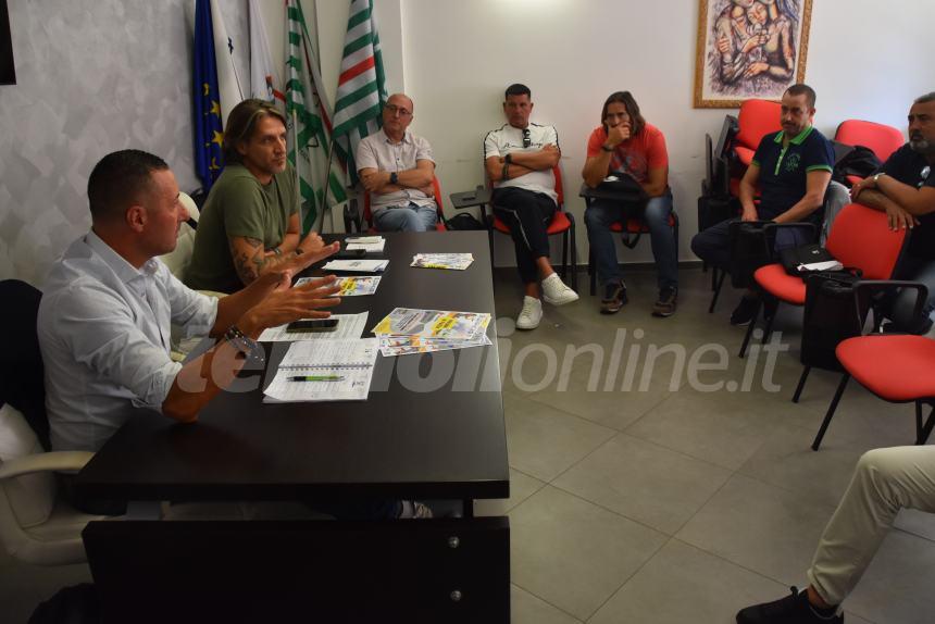 L'incontro a poche ore dal presidio 