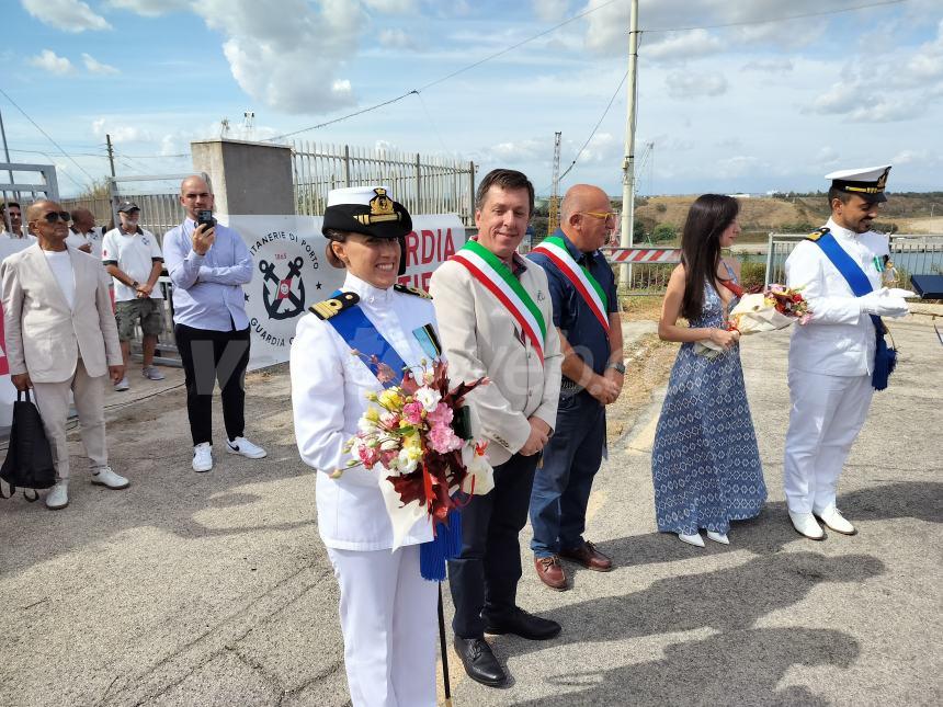 Rossella D'Ettorre neo comandante Guardia Costiera di Vasto, Varone: "Fatto tanto per la comunità"