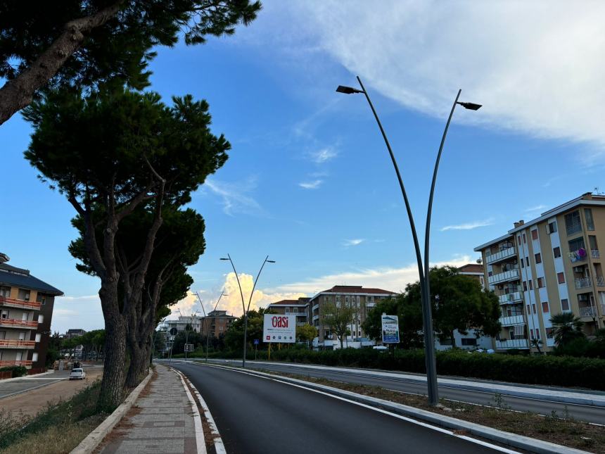 Lavori in via Martiri della Resistenza