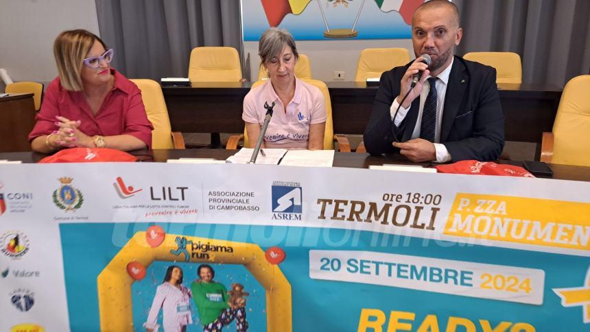 Tutti di corsa ma in pigiama, a Termoli la corsa della Lilt per i bimbi malati di tumore