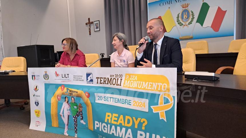 Tutti di corsa ma in pigiama, a Termoli la corsa della Lilt per i bimbi malati di tumore